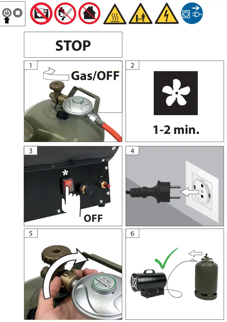Gude GGH 30 R Gas Heater - fig 5