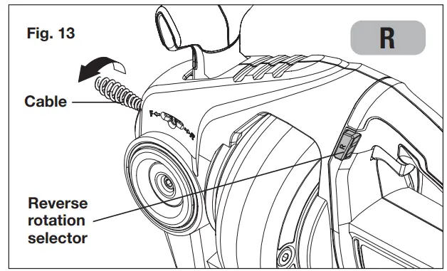 SUNJOE-24V-DRNCLN-CT-RM-Cordless-Automatic-Drain-Auger-Instruction-fig-17