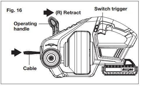 SUNJOE-24V-DRNCLN-CT-RM-Cordless-Automatic-Drain-Auger-Instruction-fig-20