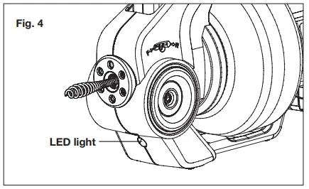 SUNJOE-24V-DRNCLN-CT-RM-Cordless-Automatic-Drain-Auger-Instruction-fig-8