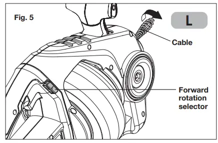 SUNJOE-24V-DRNCLN-CT-RM-Cordless-Automatic-Drain-Auger-Instruction-fig-9