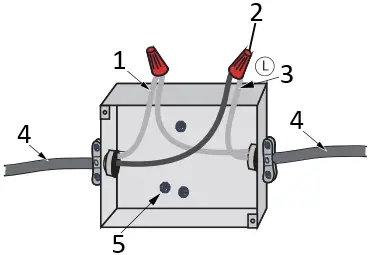 tunuo XX23M02MB Round Aluminum Framed LED Light A05