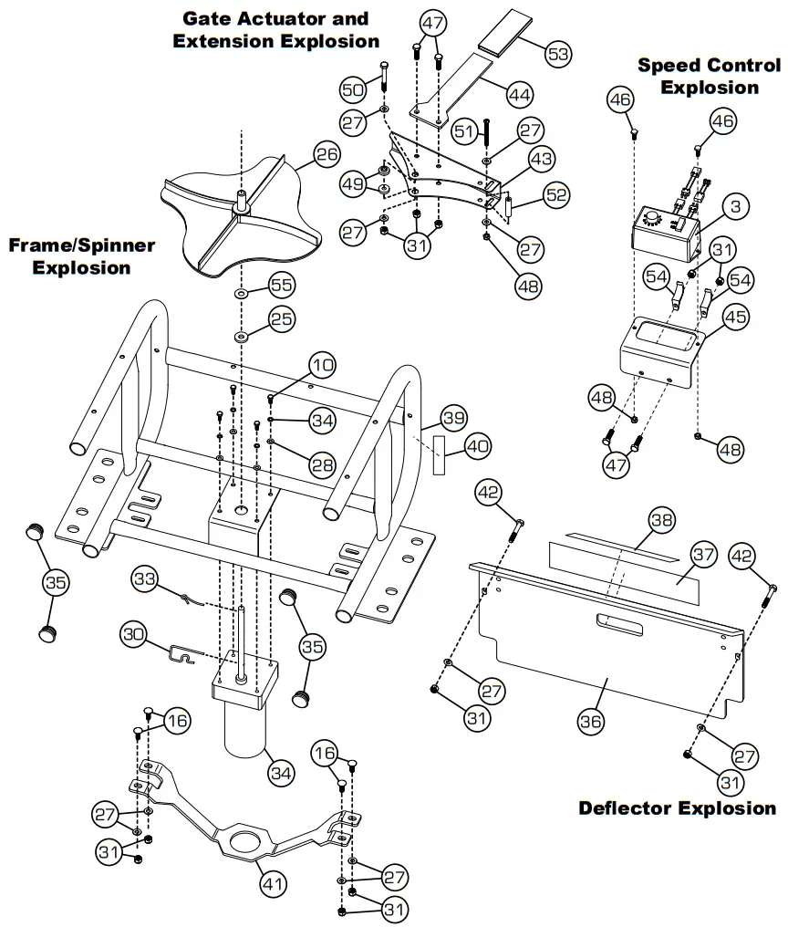 SPYKER S80 12010 120 lb Electric Spreader - Figure 4