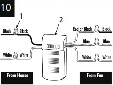 ExBrite WYJSFL4203ACCXE26 42 Fan Ceiling - PREPARING FOR INSTALLATION 10