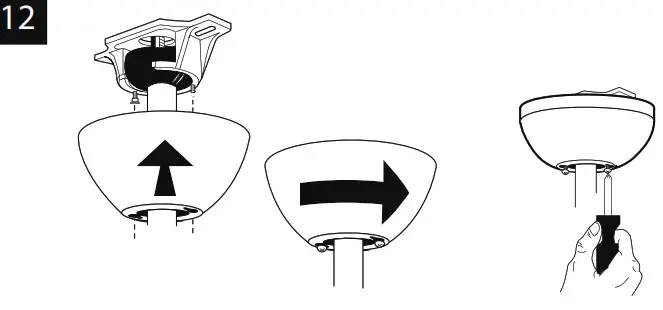 ExBrite WYJSFL4203ACCXE26 42 Fan Ceiling - PREPARING FOR INSTALLATION 12