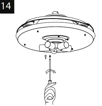 ExBrite WYJSFL4203ACCXE26 42 Fan Ceiling - PREPARING FOR INSTALLATION 14