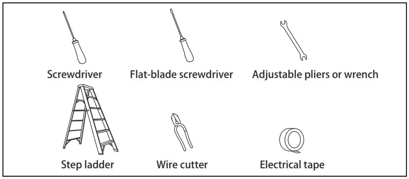 ExBrite WYJSFL4203ACCXE26 42 Fan Ceiling - TOOLS REQUIRED