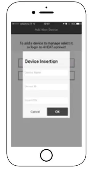 FIG 12 CONNECTION TO A 4HEATModule ALREADY CONFIGURED