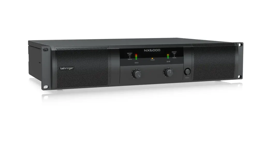Behringer Nx6000 Ultra-lightweight 1000-watt Power Amplifier User Guide