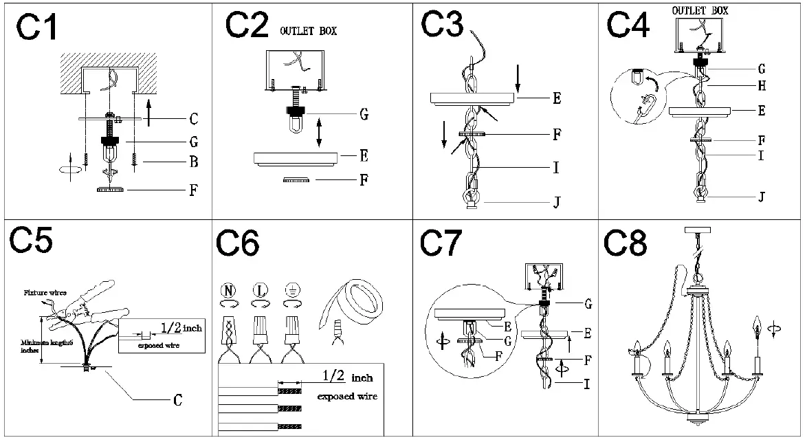 Uolfin-5069546-6-Light-Brushed-Gold-Mid-century-Crystal-Chandelier-fig-6