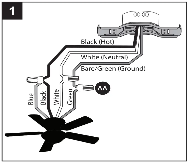 THE HOME DEPOT 24002-ORB-PC 52 Inch Ceiling Fan - fig 10