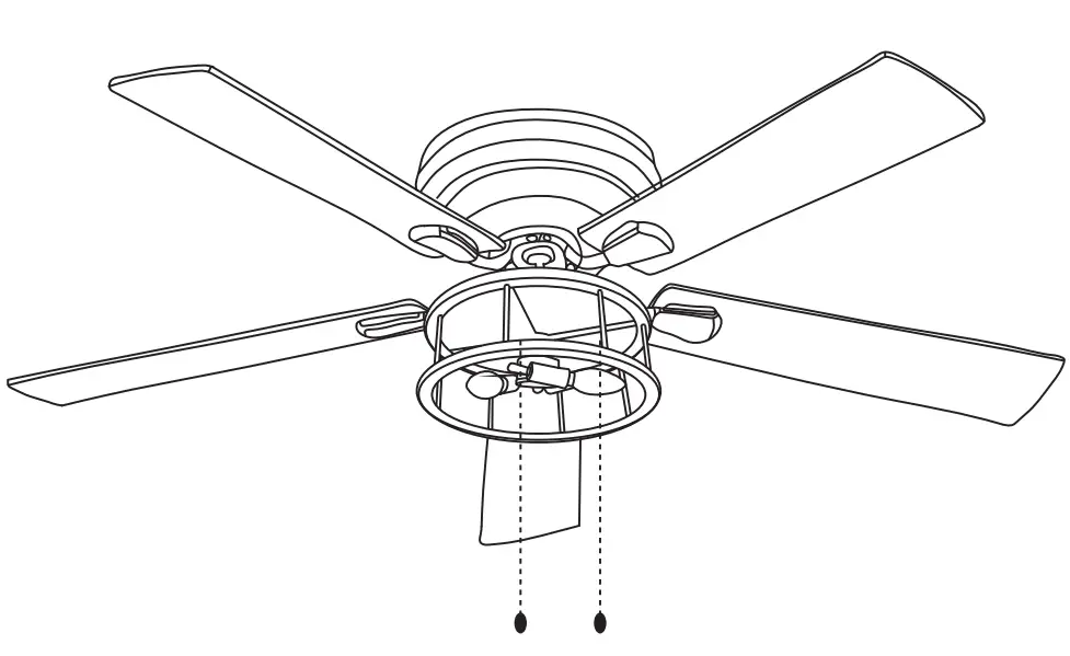 THE HOME DEPOT 24002-ORB-PC 52 Inch Ceiling Fan