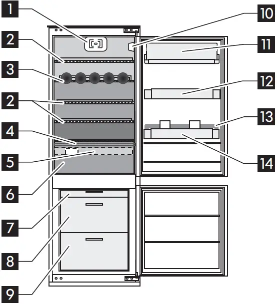 IKEA 904.999.57 TINAD Fridge-Freezer 06