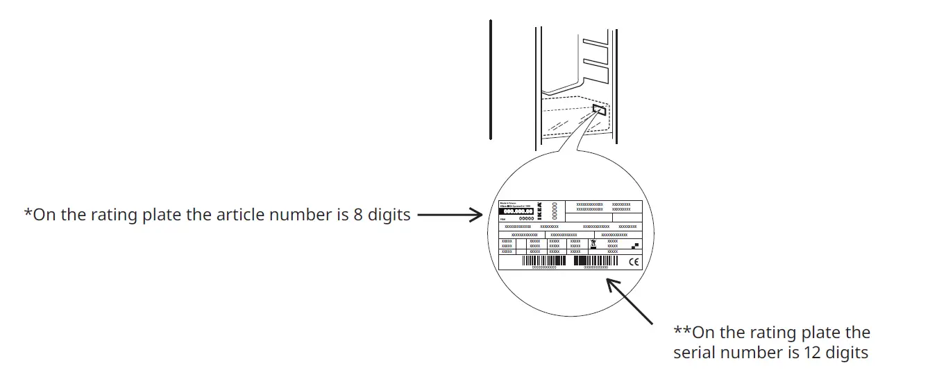 IKEA 904.999.57 TINAD Fridge-Freezer 13