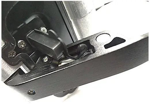 Carrera Crosscity-E Rear Motor Drive System -bike is folded