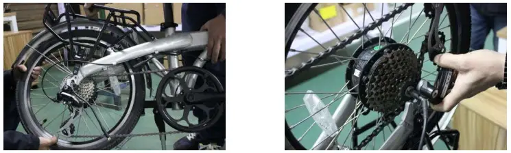 Carrera Crosscity-E Rear Motor Drive System -rear wheel