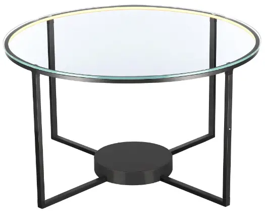 ARTCRAFT-AD32012-Round-Glass-Coffee-Table-PRO