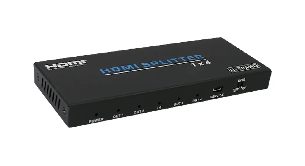 Hdcvt Hdv-b14ih 1×4 Hdmi 18gbps Splitter User Manual Hdcvt Hdv-b14ih 1×4 Hdmi 18gbps Splitter User Manual