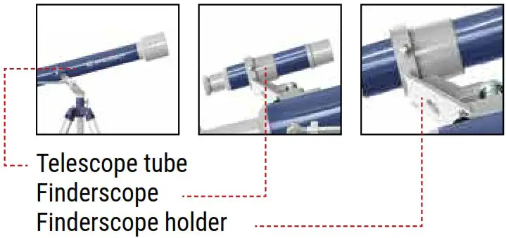 BRESSER Junior 8843100 Ultra Lightweight Telescope - Assembly 7