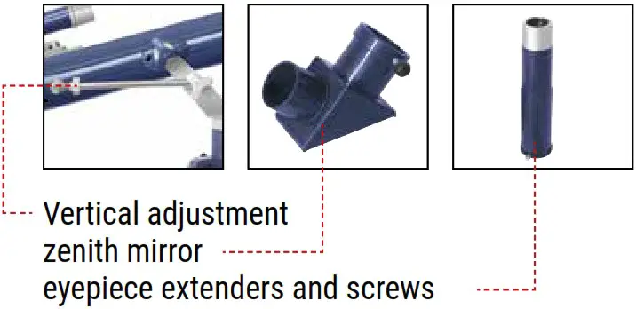 BRESSER Junior 8843100 Ultra Lightweight Telescope - Assembly 8