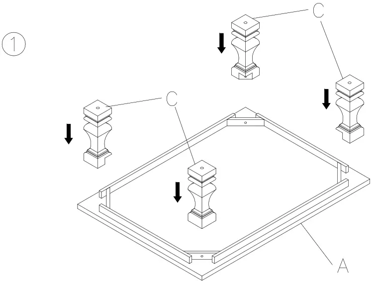 ASHLEY T7761 Johnelle Coffee Table - 2