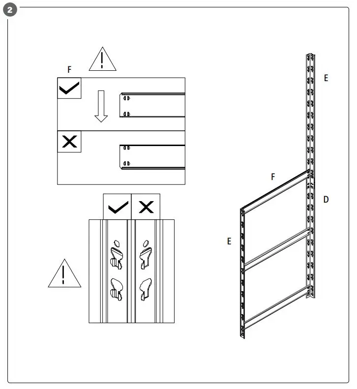 HARD HEAD 023768 Work Shelf User Manual - How to use
