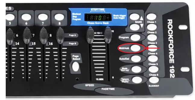 ROCKVILLE ROCKFORCE192 DMX Controller -5