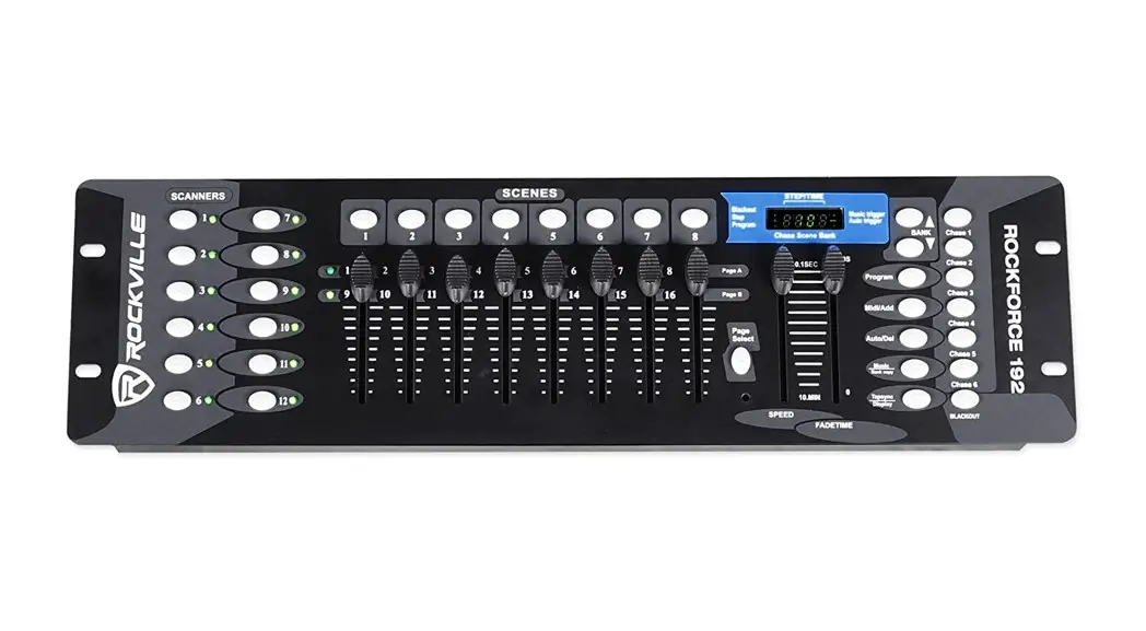 Rockville Rockforce192 Dmx Controller User Guide