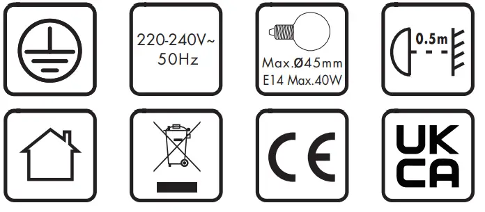 QAZQA 102364 Cupy WL Wood Grey Country Wall Lamp I Wall Light - icon 1