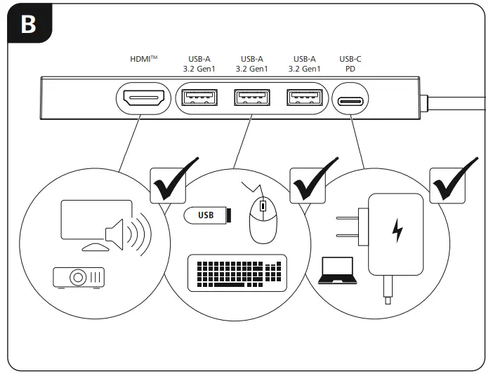 hama 00200144 USB-C Hub Multiport - fig 1