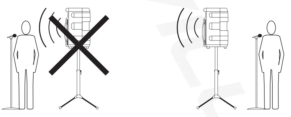 ROCKVILLE BPA8 8 Active DJ PA Speaker with Bluetooth - Feedback