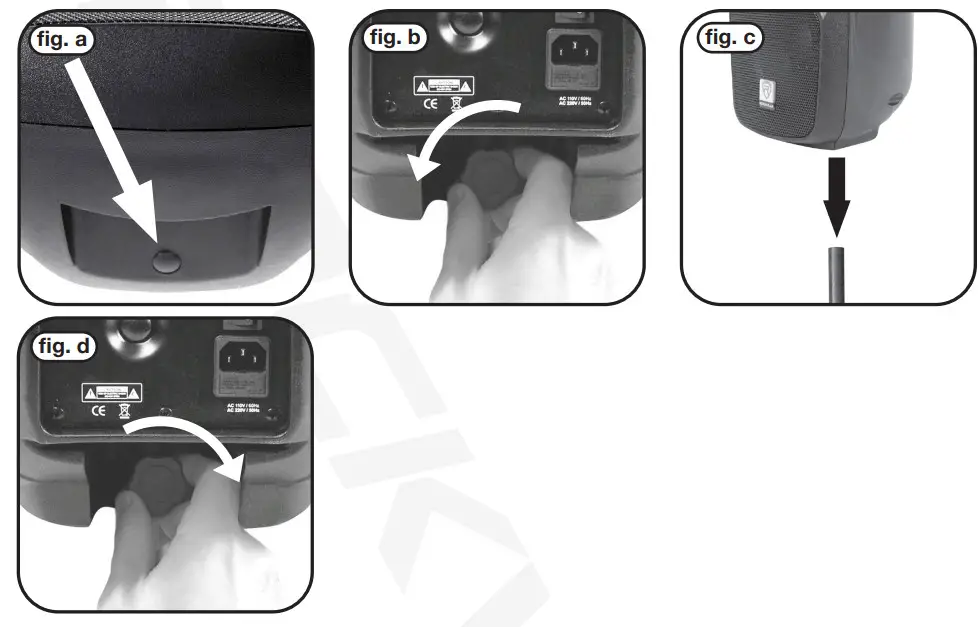 ROCKVILLE BPA8 8 Active DJ PA Speaker with Bluetooth - Fly Points