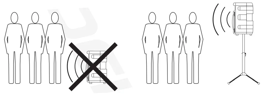 ROCKVILLE BPA8 8 Active DJ PA Speaker with Bluetooth - Sound System