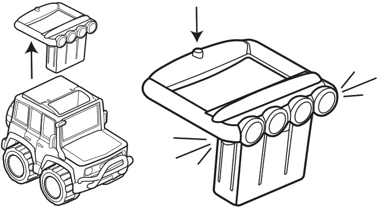 little tikes 662140 Big Adventures Safari SUV - Ways to PLAY 2