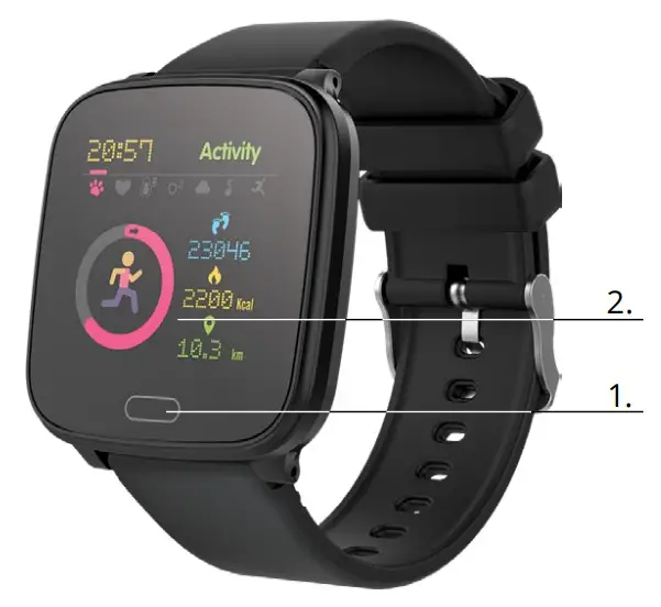 FOREVER JW-100 iGO Waterproof Smartwatch