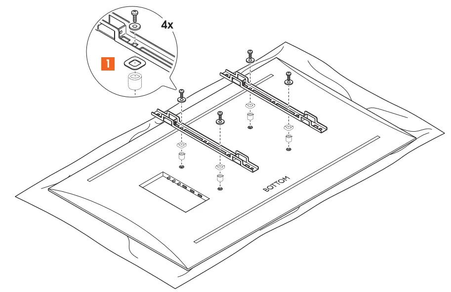 vogel s TVS 3690 TV Floor Stand - Fig2