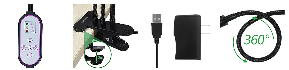 HOOMEDA-UE-103A-Grow-Light-for-Indoor-Plants-fig-8