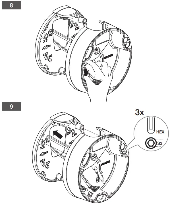 WISeNeT PNO-A9081RLP Network Camera - INSTALLATION 6