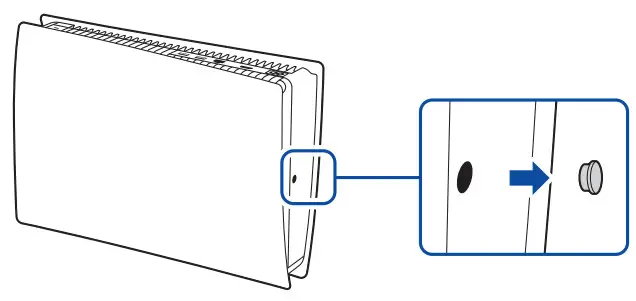 SONY CFI-1002B Play Station 5 Digital Edition - hole cap
