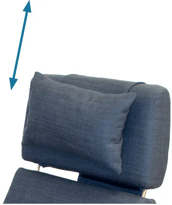 Adjusting neck pillow