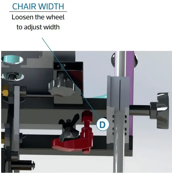 Adjustment of armres