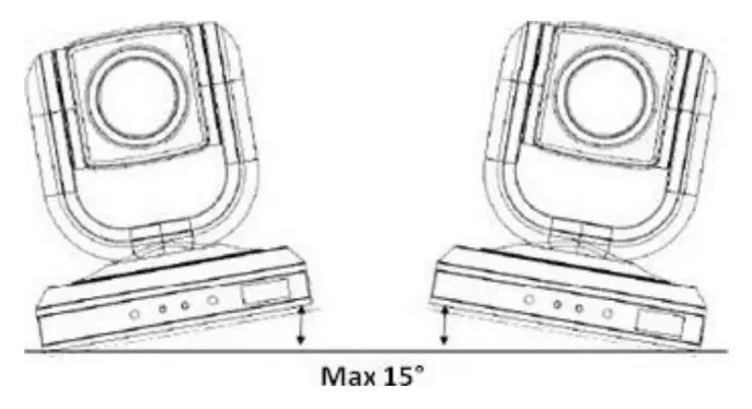 HuddleCamHD HC3XA USB 2.0 PTZ Conferencing Camera - Desktop Installation