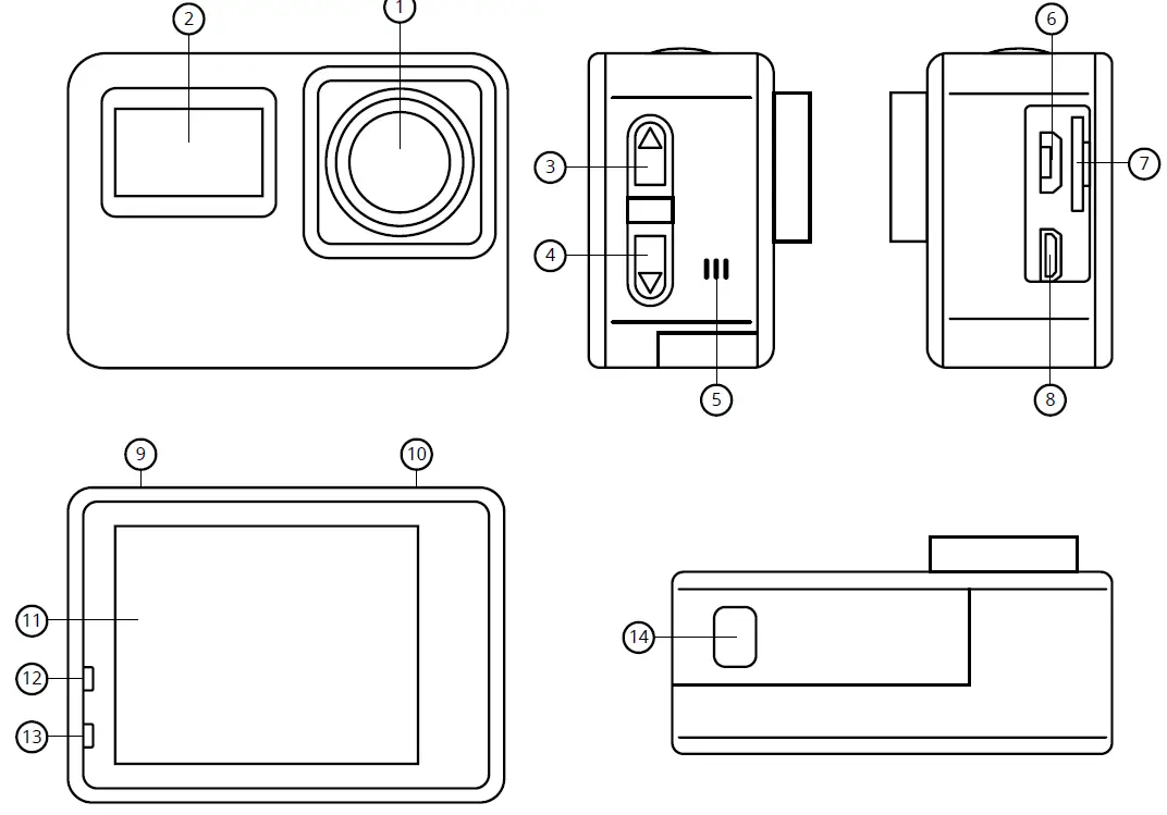 niceboy VEGA X PLAY Action Camera description