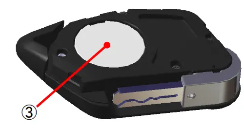 ASAHI DENSO ZKM013 Handsfree System - Coin battery cover