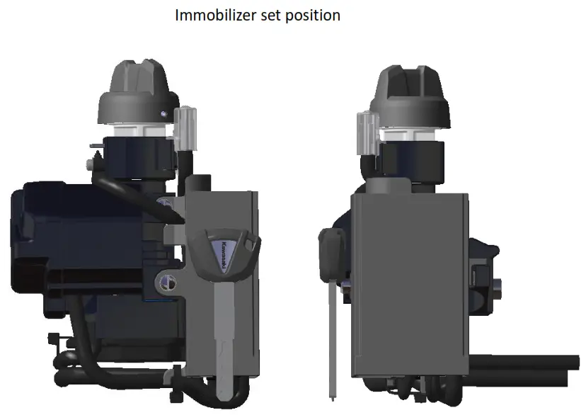 ASAHI DENSO ZKM013 Handsfree System - Immobilizer set position