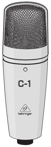 behringer C-1 Studio Condenser Microphone