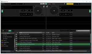 Load a track on a deck in Serato DJ Lite