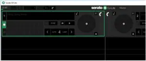 Load a track on a deck in Serato DJ Lite