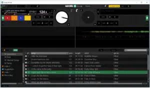Load a track on a deck in Serato DJ Lite