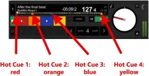 Place Cue points and Hot Cues in Serato DJ Lite
